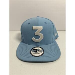 Chance The Rapper New Era 3 Hat Cap Strapback Snap Demon BabyBlue 100% Polyester